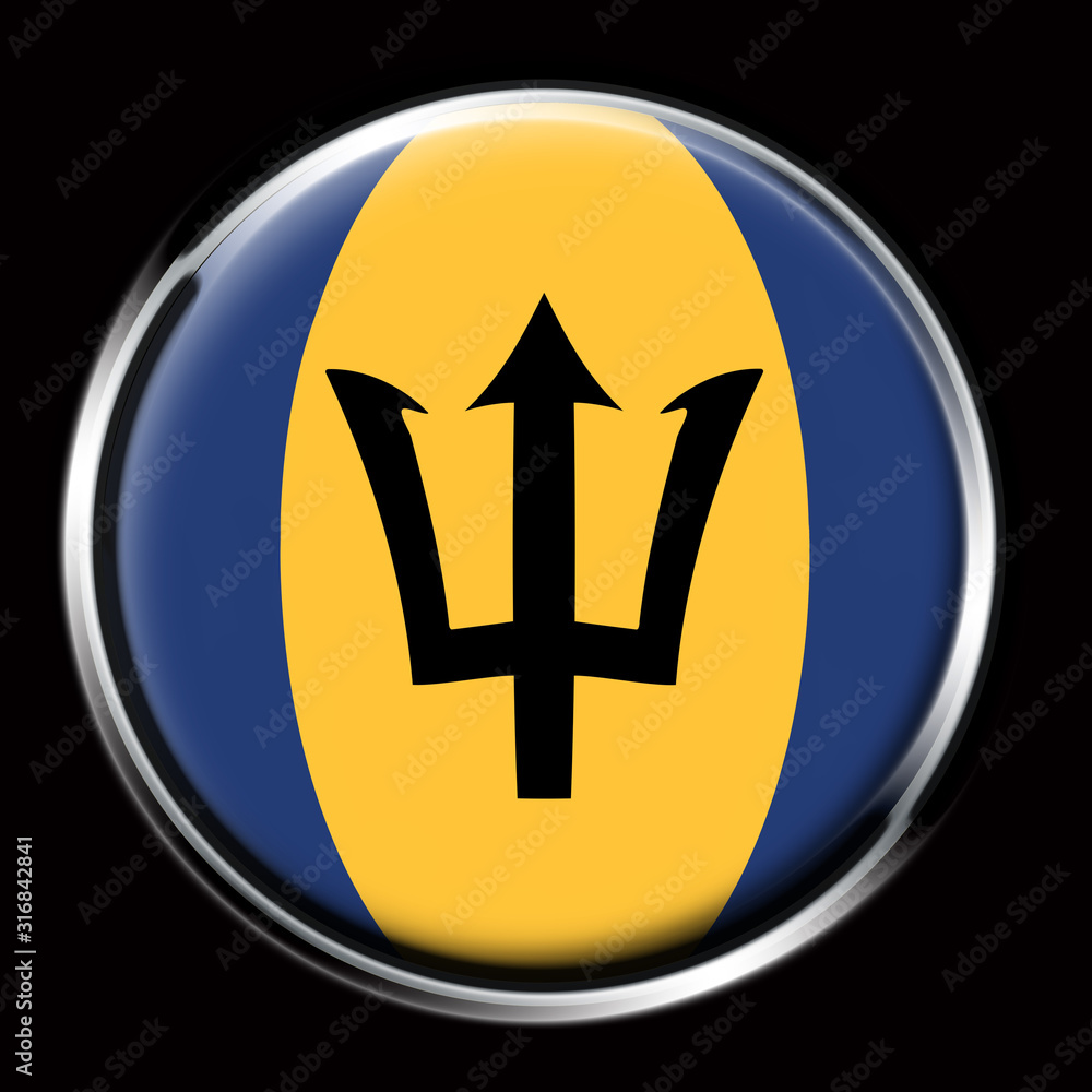 Obraz premium Bandiera Barbados