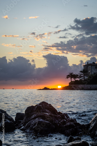 Sunrise on the Mediterranean Cote d Azur