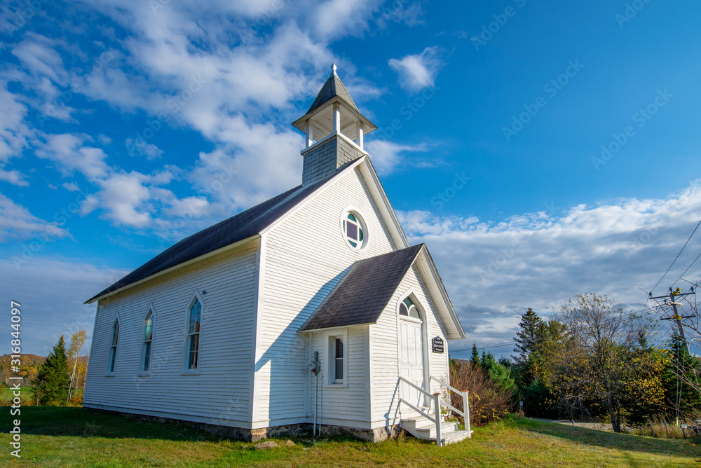 Knox Presbyterian Church Crystal Falls, Arundel, Quebec, Canada