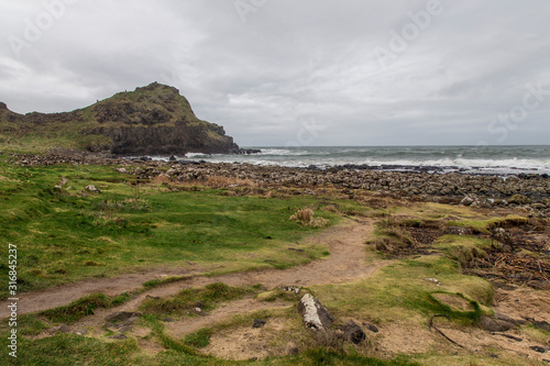 Obraz na płótnie The Giant's Causeway w salonie