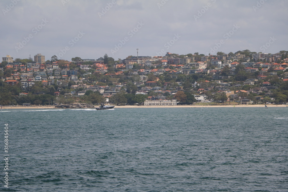 The Balmoral Beach in Sydney, Australia