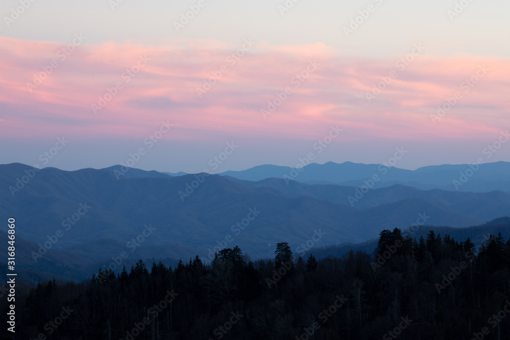 Naklejka Great Smoky Mountains National Park