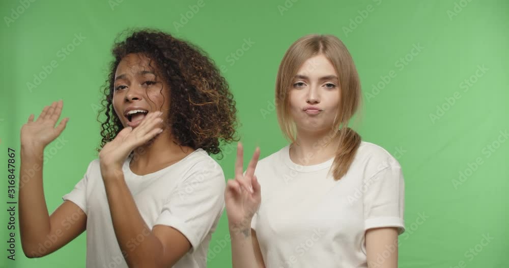 two beautiful girls having fun two beautiful girls having fun