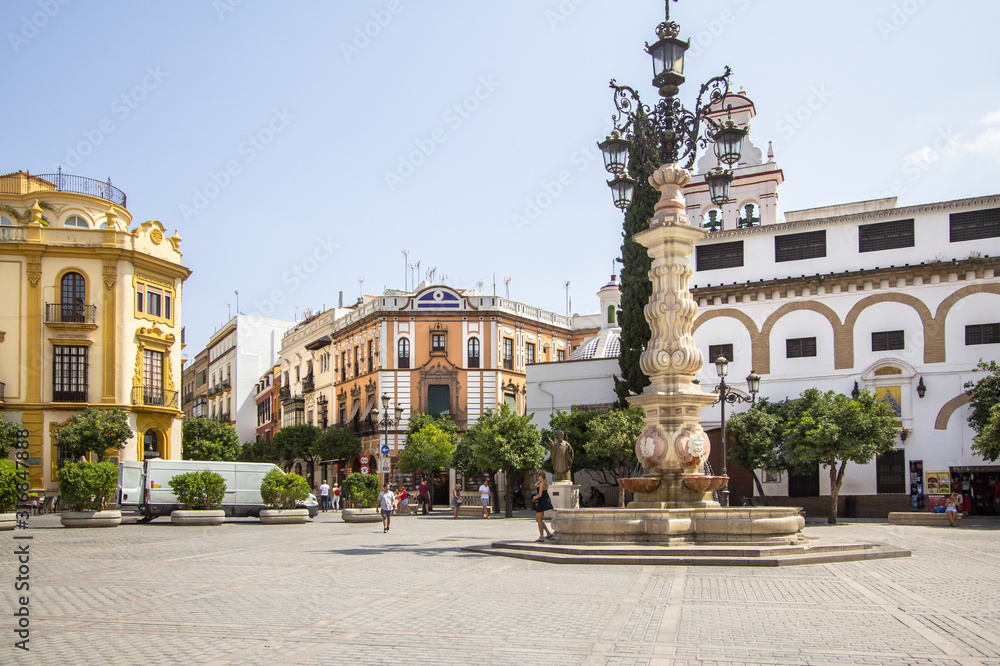 Plaza del Triunfo, Seville, Spain