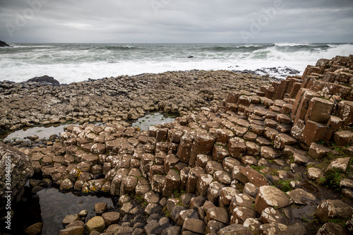 Obraz na płótnie The Giant's Causeway w salonie