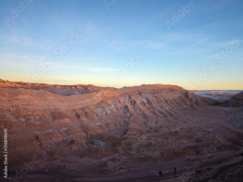Atacama desert sunset chile andes mountain