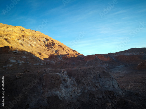 Atacama desert sunset chile andes mountain