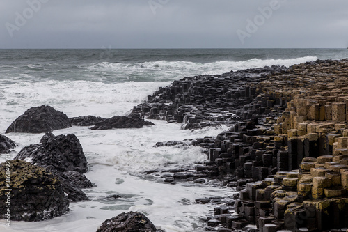Obraz na płótnie The Giant's Causeway w salonie