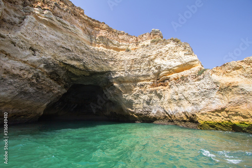 Benagil Sea Cave on Praia de Benagil, Portugal © robertdering