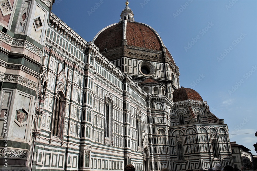 The Duomo cathedral in Florence, italy