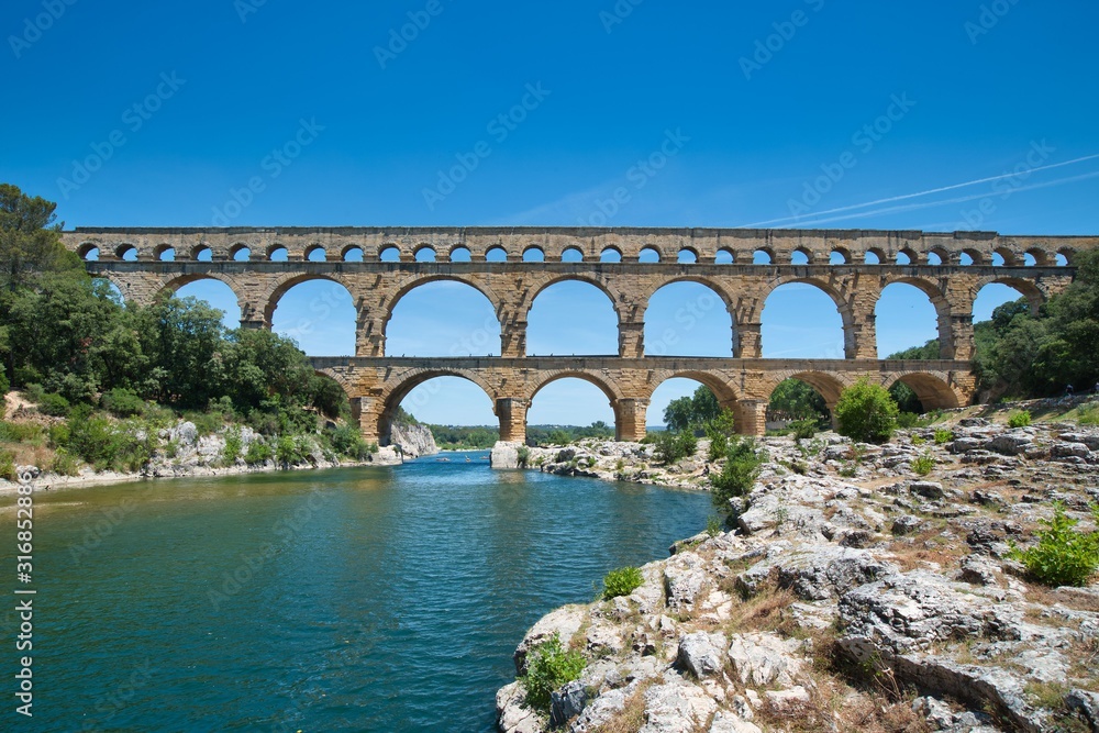 Pont du Gard at South France