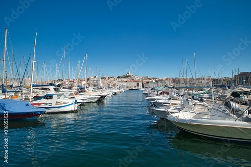 Harbor at Marseille Provence South France