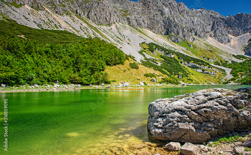 Amazing view of Skrcko lake...