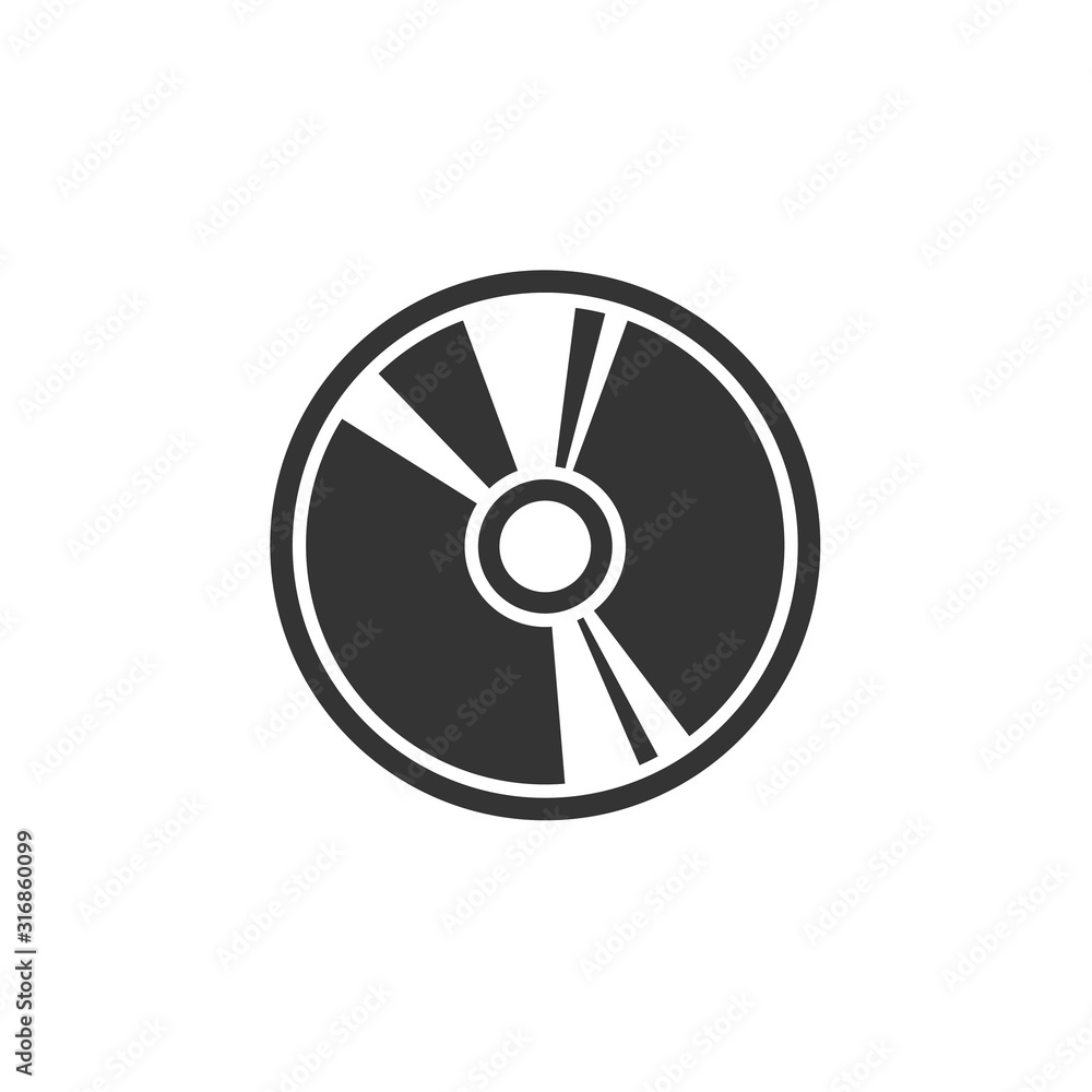 CD icon vector illustration for website and graphic design CD icon vector illustration for website and graphic design