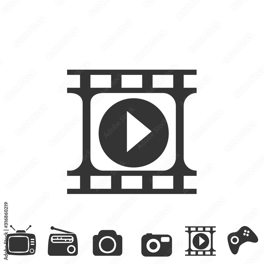 cinema icon vector illustration for website and graphic design cinema icon vector illustration for website and graphic design