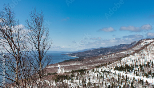 Cape Breton Highlands National Park, Scenic lookouts at the Cabot Trail in Cape Breton, Nova Scotia © IzzetSafer