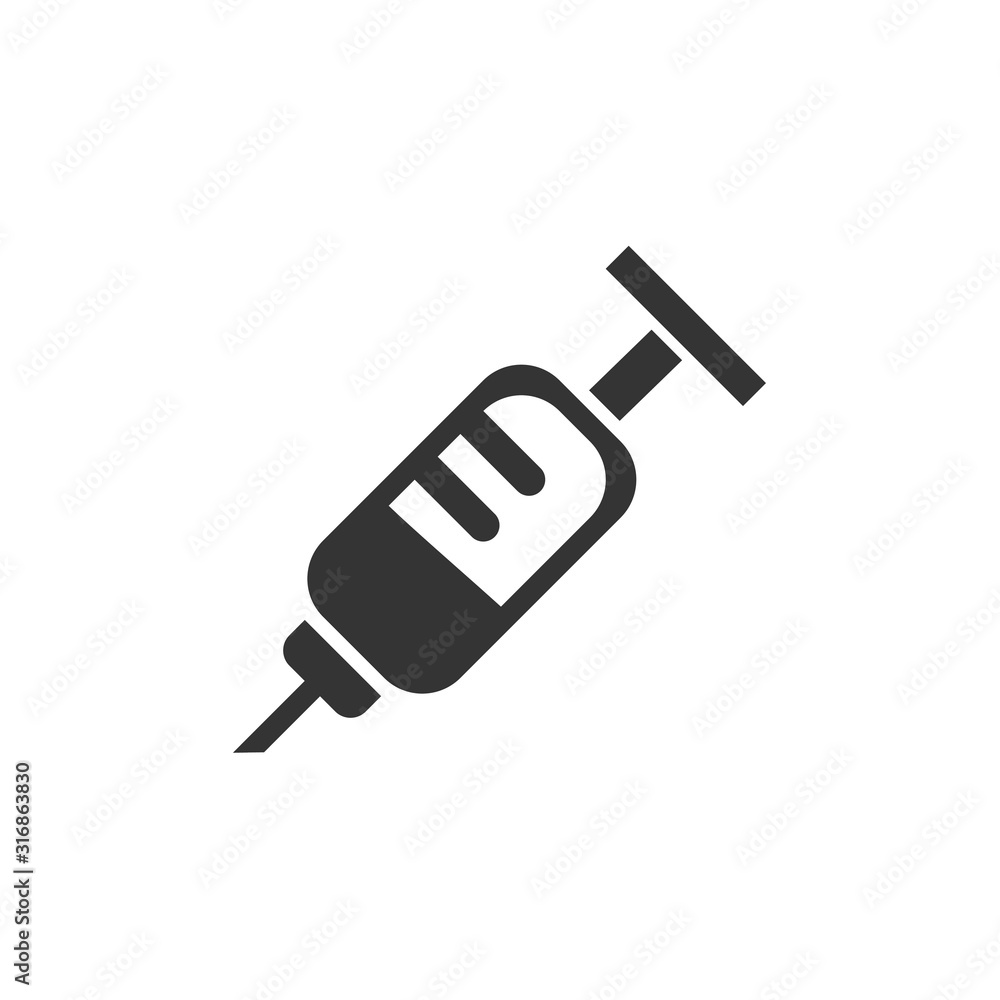 syringe icon vector illustration for website and graphic design syringe icon vector illustration for website and graphic design