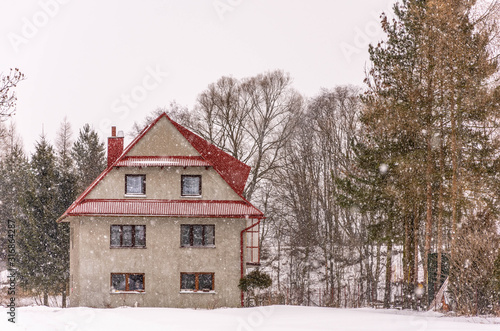 Village house in winter  © Yuliia