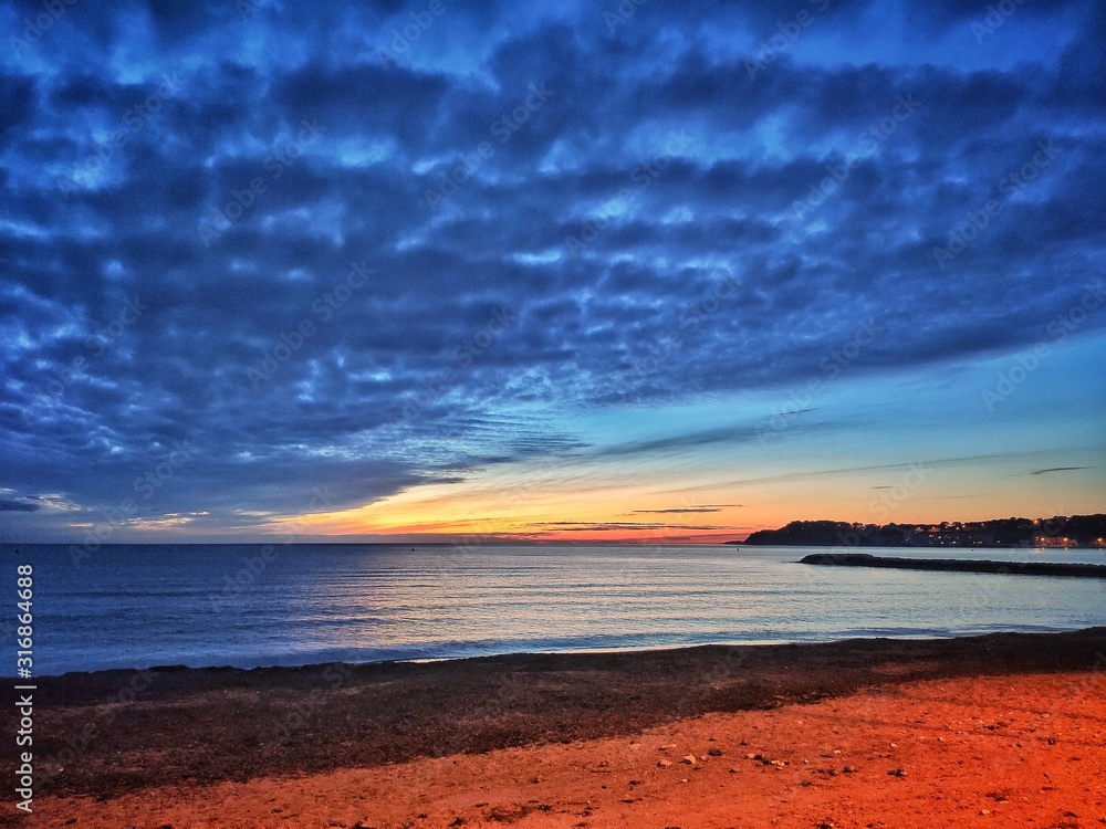 Obraz premium sunset on the beach