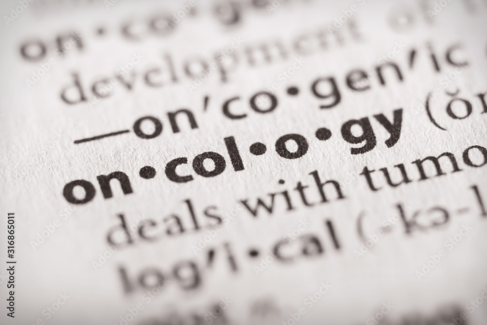 Obraz premium Dictionary Series - Oncology