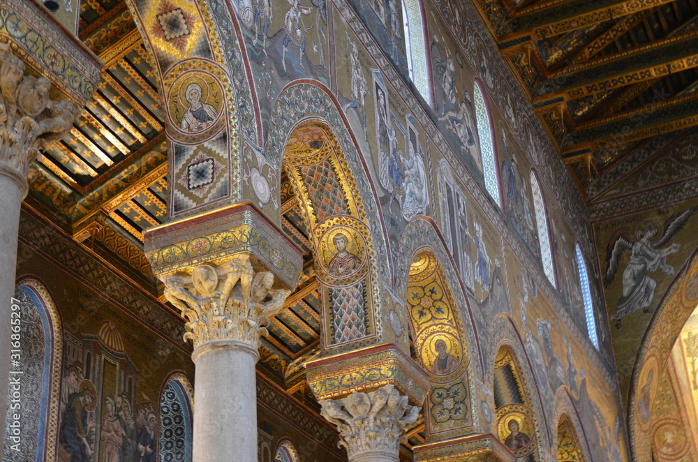 Interior of Duomo di Monreale