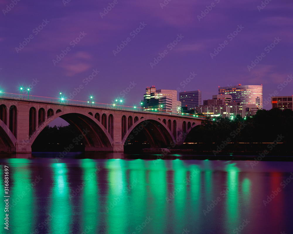 Key Bridge crossing the Potomac River