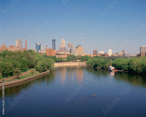 Minneapolis and the Mississippi River