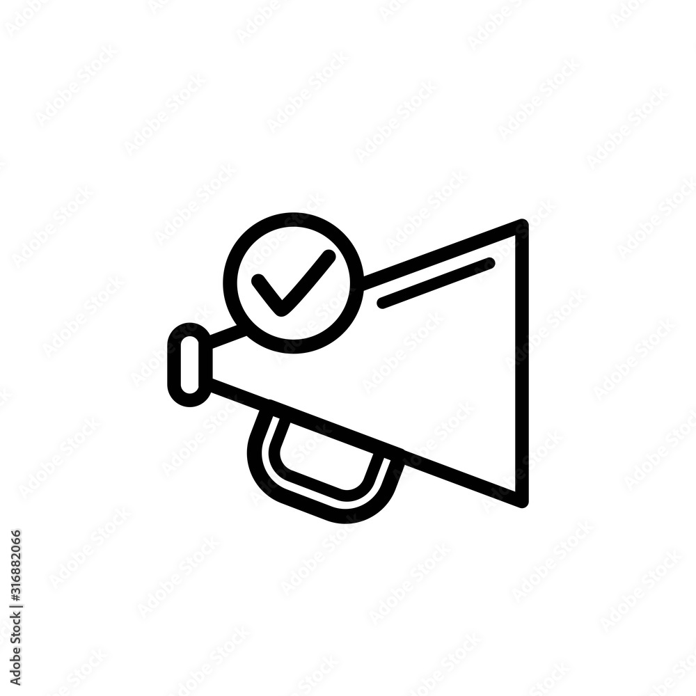 Megaphone icon design Megaphone icon design