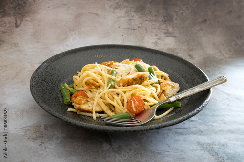 Chicken Pasta with Vegetables