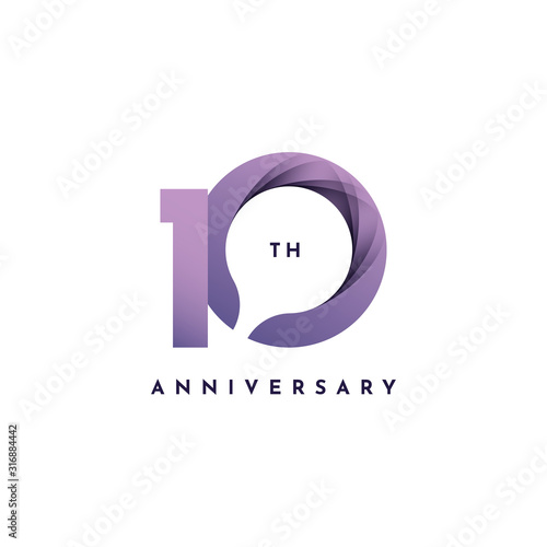 10 Years Anniversary Design
