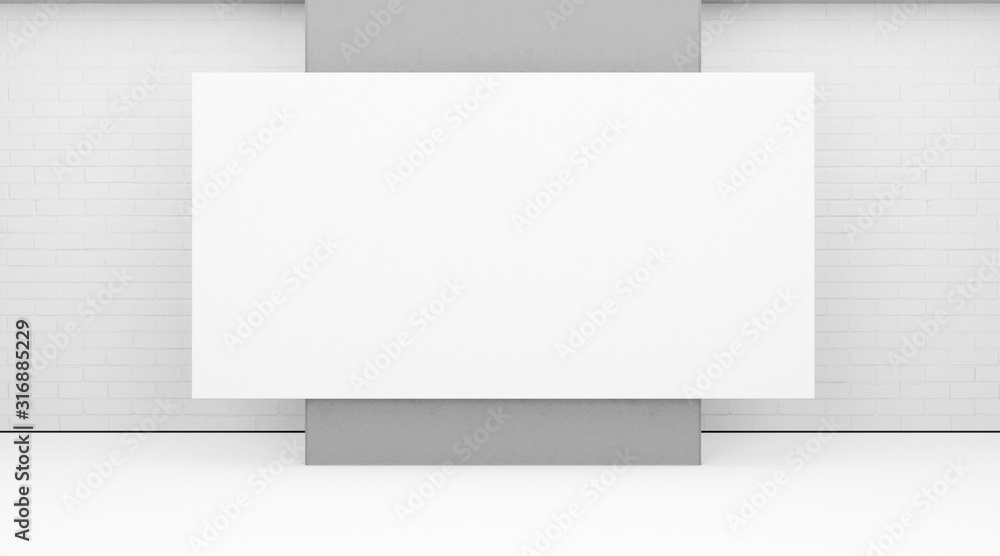 Background. White Backdrop, 3D rendering Background. White Backdrop, 3D rendering