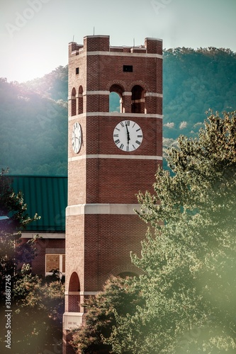 Western Carolina Alumni Clock Tower photo