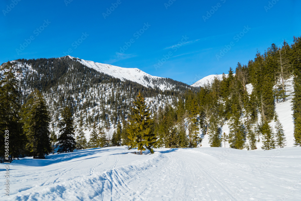 Winterlandschaft Alpen