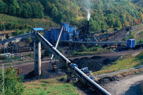 Quadro su tela Coal mine, West Virginia