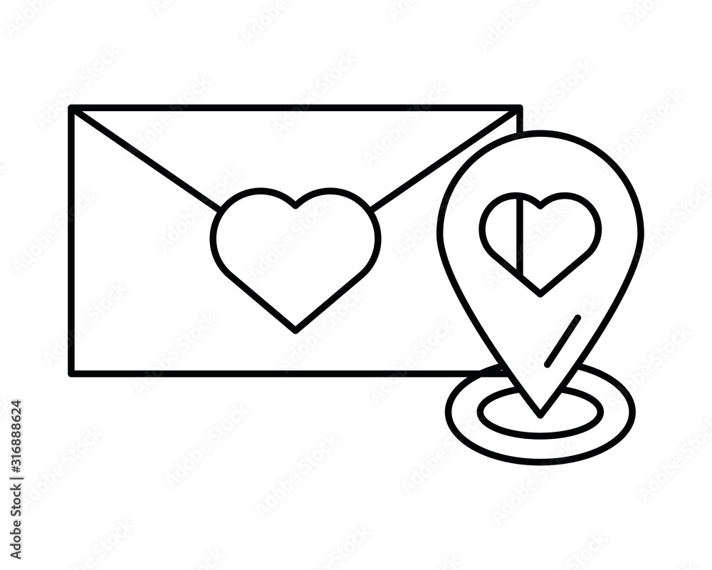 happy valentines day envelope with heart happy valentines day envelope with heart