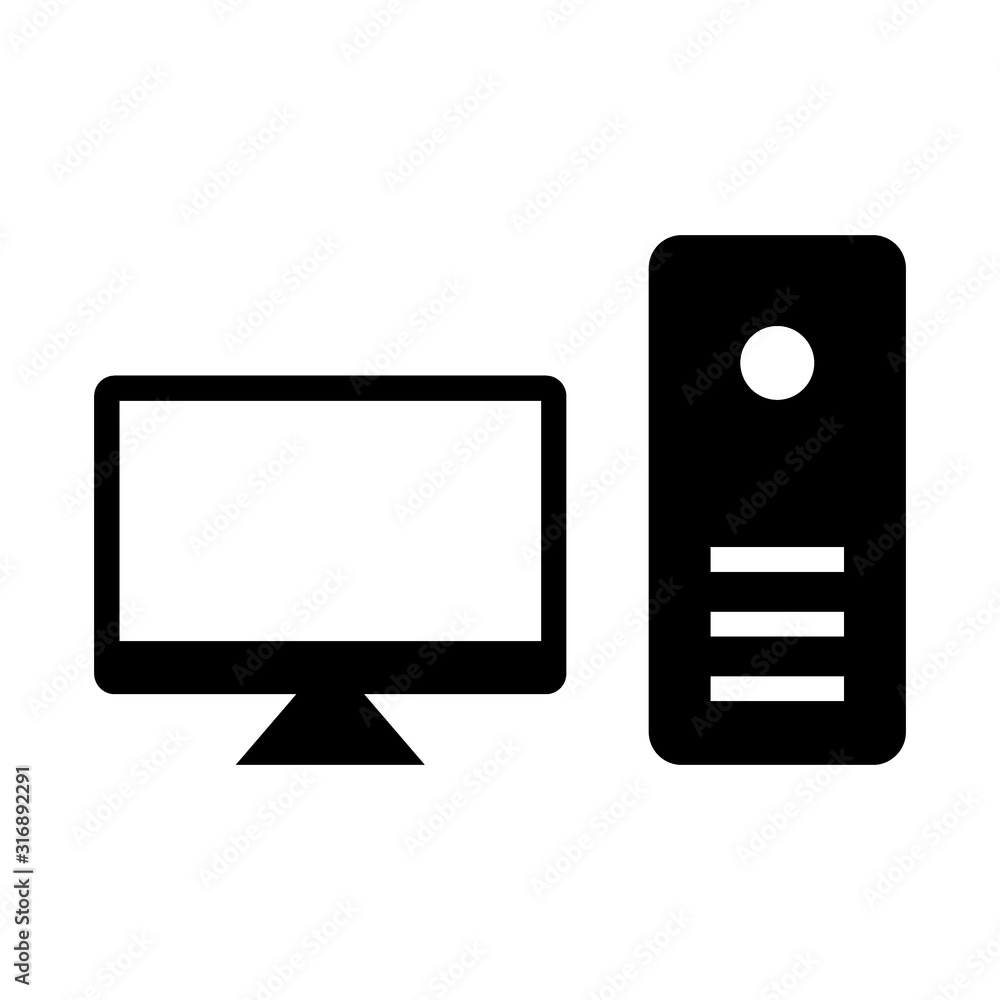 Computer desktop icon Computer desktop icon