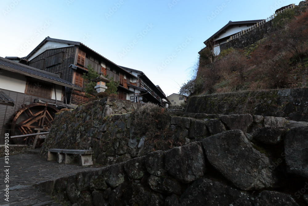 岐阜県 中山道 木曽路 馬籠宿 岐阜県 中山道 木曽路 馬籠宿