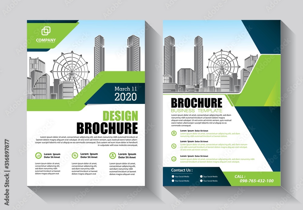 Brochure design, cover modern layout, annual report, poster, flyer in A4 with colorful triangles, geometric shapes for tech, science, market with light background Brochure design, cover modern layout, annual report, poster, flyer in A4 with colorful triangles, geometric shapes for tech, science, market with light background