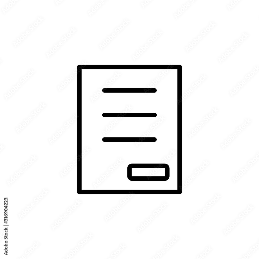 footer icon design line style. Perfect for application, web, logo and presentation template footer icon design line style. Perfect for application, web, logo and presentation template