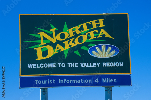 Welcome to North Dakota Sign