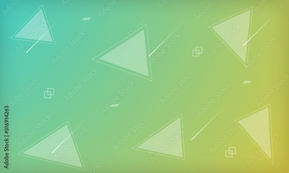 custom made wallpaper toronto digitalAbstract gradient geometric shape background. Modern vibrant with memphis style.
