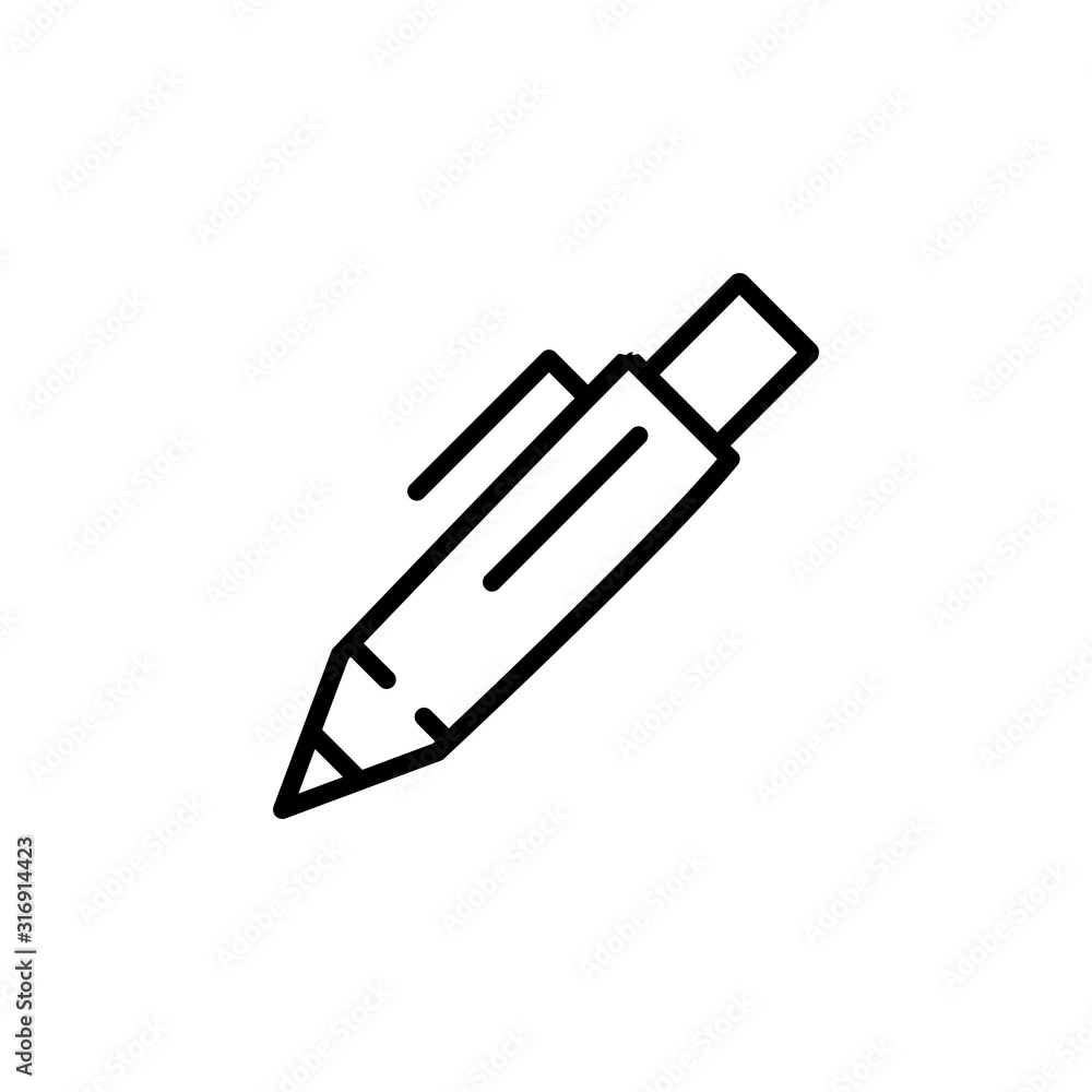 pen tool icon design line style. Perfect for application, web, logo and presentation template pen tool icon design line style. Perfect for application, web, logo and presentation template