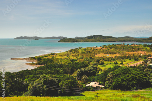 Thursday Island hill view