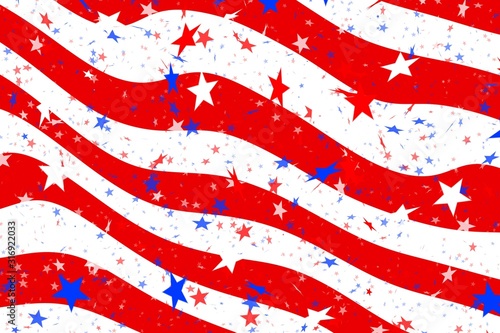 american flag background with stars and stripes