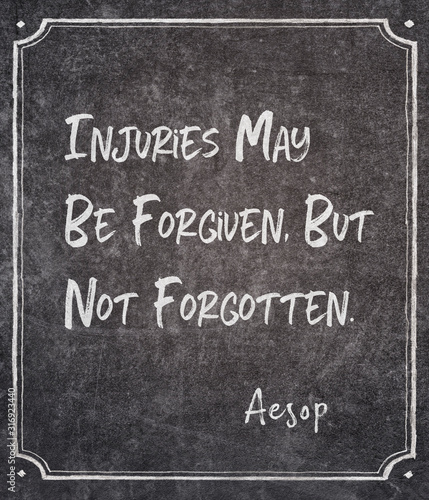 not forgotten Aesop