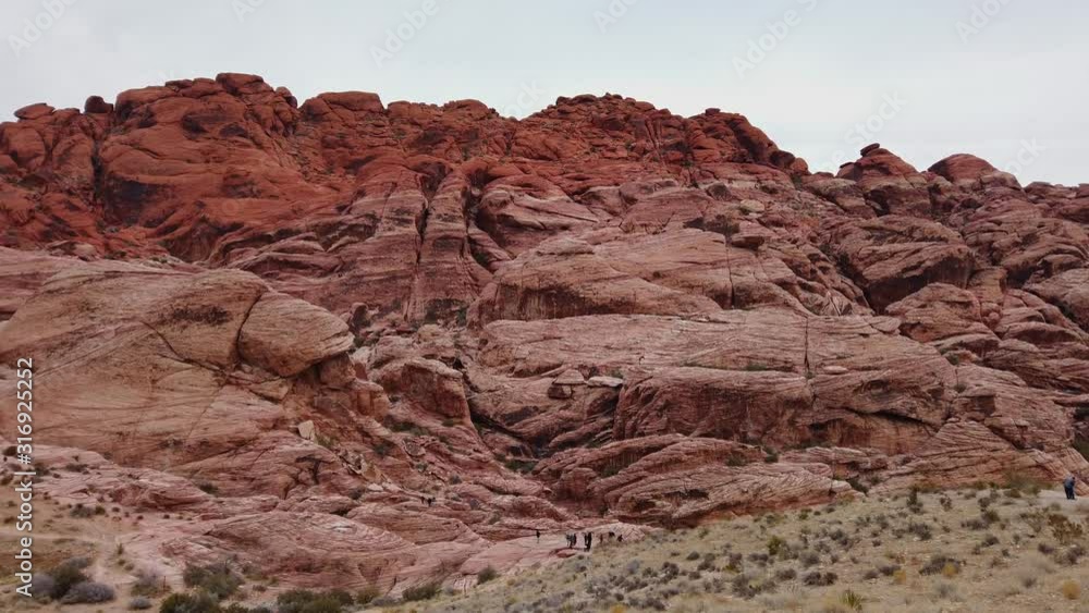 Cloudy day in the famous Red Rock Canyon Cloudy day in the famous Red Rock Canyon