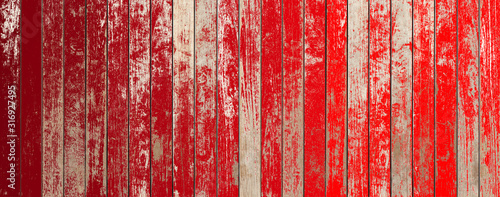 Red wood background 