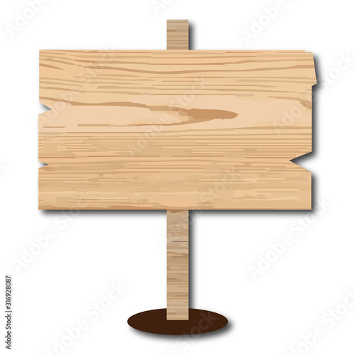  Wooden sign