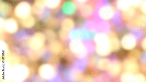 beautiful festive shiny video with shimmering sequins