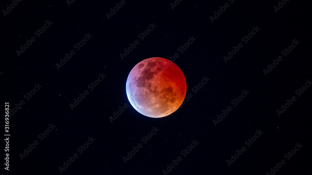 Fototapeta premium lunar eclipse